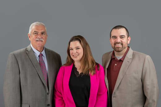 Magazine Jukebox team - David Prendergast, Lauren Janney, and Scott Janney